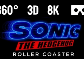 3D VR 360 8K视频 电影过山车 Video Sonic The Hedgehog Movie Roller Coaster 360° video-8kVR视频下载