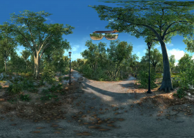 360° 8k 伦敦西昂公园VR实拍 -Syon Park 8K VR 视频下载